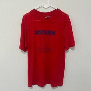 Vintage 1986 Wisconsin T-Shirt - Large